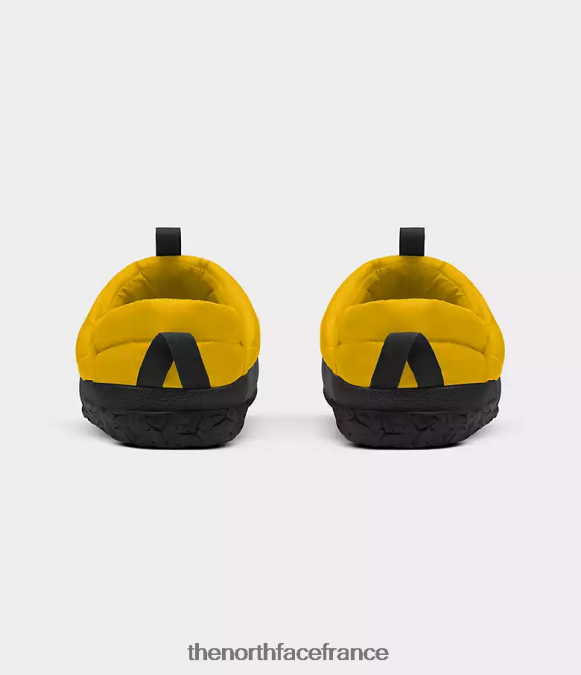 chaussure The North Face Hommes mules nuptse sommet or/tnf noir ZPZRD555
