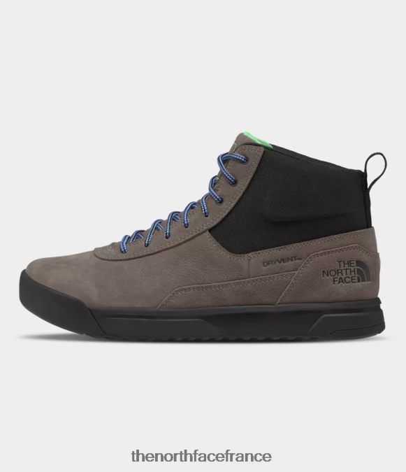 chaussure The North Face Hommes bottes mi-imperméables larimer marron faucon/noir tnf ZPZRD312