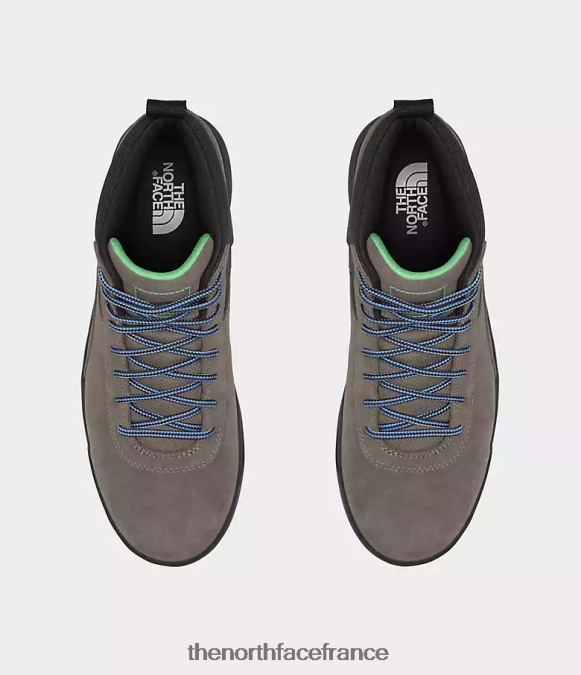 chaussure The North Face Hommes bottes mi-imperméables larimer marron faucon/noir tnf ZPZRD312