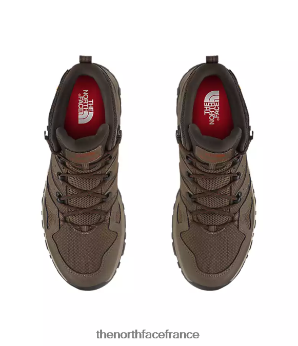 chaussure The North Face Hommes bottes hérisson fastpack ii mi-wp bipartisan marron/café ZPZRD1218