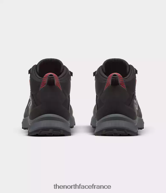 chaussure The North Face Hommes bottes imperméables mi-hautes cragstone noir tnf/gris vanadis ZPZRD38