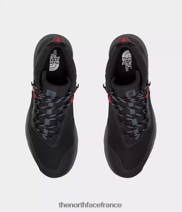 chaussure The North Face Hommes bottes imperméables mi-hautes cragstone noir tnf/gris vanadis ZPZRD38