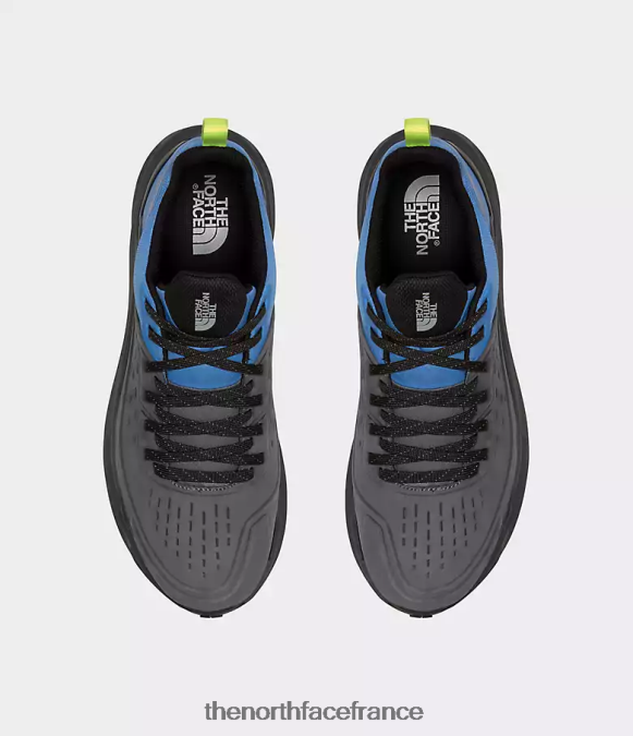 chaussure The North Face Hommes chaussures en cuir vectiv exploris 2 futurelight gris vanadis/bleu super sonic ZPZRD502