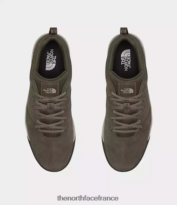 chaussure The North Face Hommes chaussures larimer dentelle ii nouveau vert taupe/grès ZPZRD1043