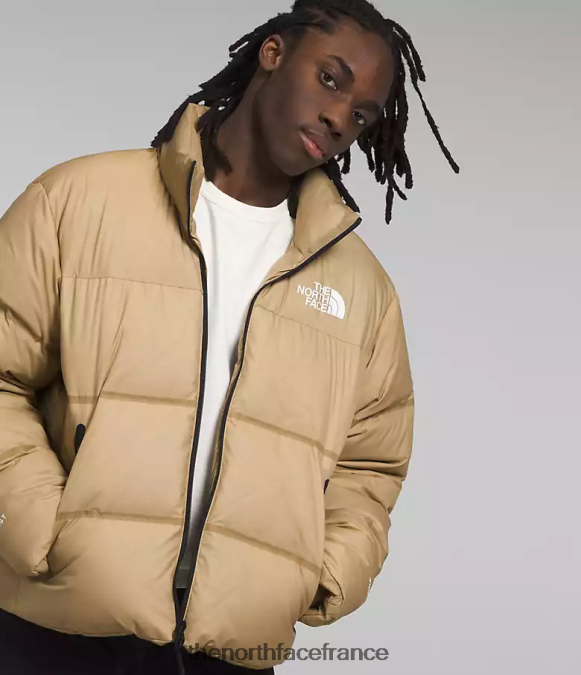 vêtements The North Face Hommes veste rmst nuptse pierre kaki ZPZRD10