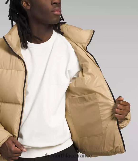 vêtements The North Face Hommes veste rmst nuptse pierre kaki ZPZRD10