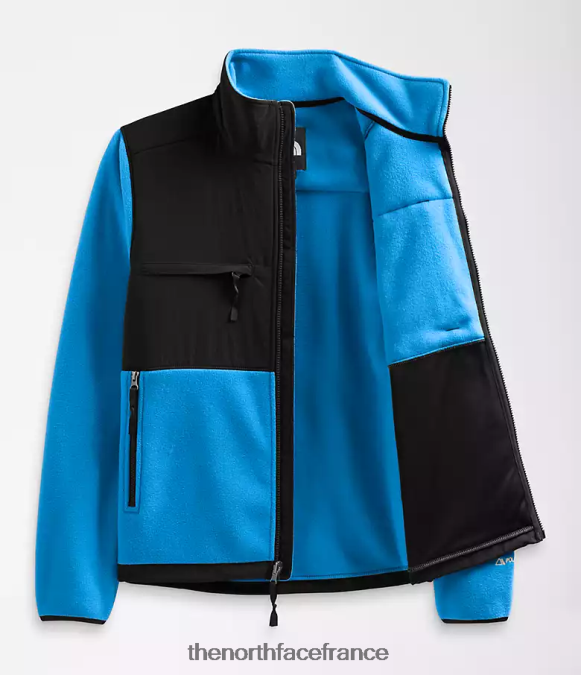 vêtements The North Face Hommes veste denali bleu super sonique ZPZRD198