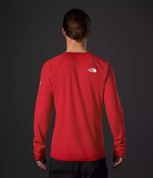 vêtements The North Face Hommes équipage Futureflece de la série Summit tnf rouge ZPZRD126