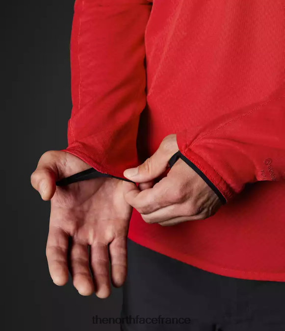 vêtements The North Face Hommes équipage Futureflece de la série Summit tnf rouge ZPZRD126