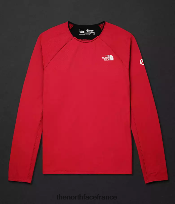 vêtements The North Face Hommes équipage Futureflece de la série Summit tnf rouge ZPZRD126