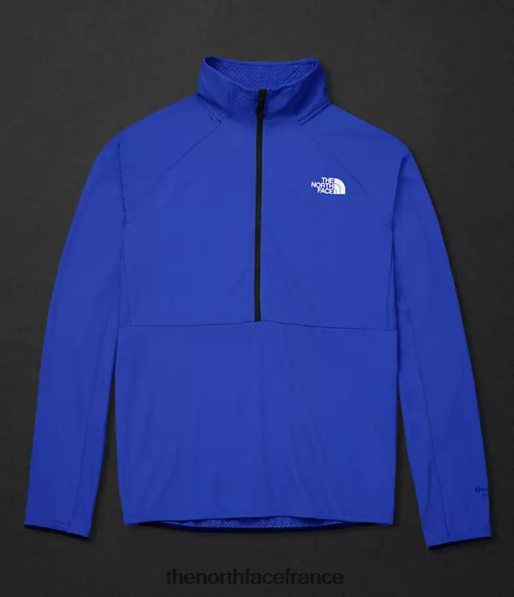 vêtements The North Face Hommes summit series futurefleece lt-zip bleu tnf ZPZRD352