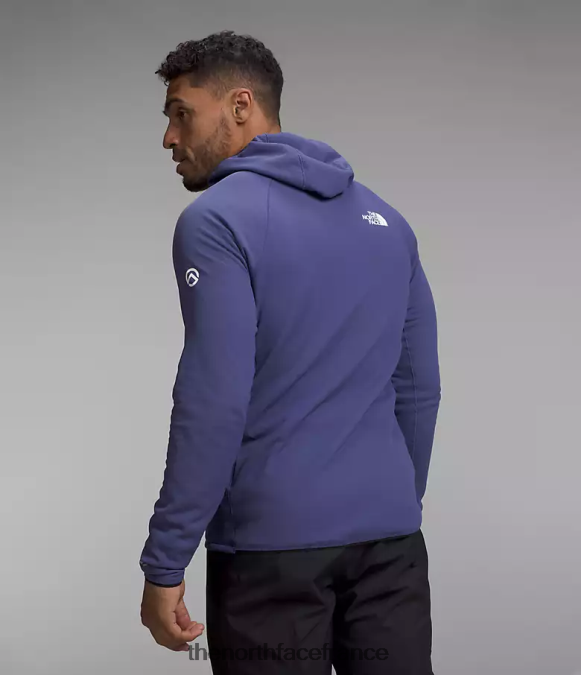 vêtements The North Face Hommes sweat à capuche entièrement zippé Summit Series Futurefleece bleu grotte ZPZRD405