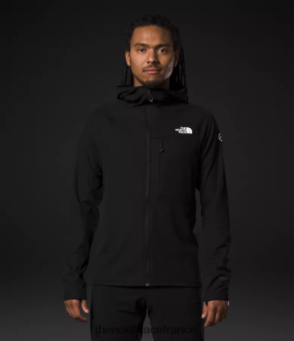 vêtements The North Face Hommes sweat à capuche entièrement zippé Summit Series Futurefleece tnf noir ZPZRD403