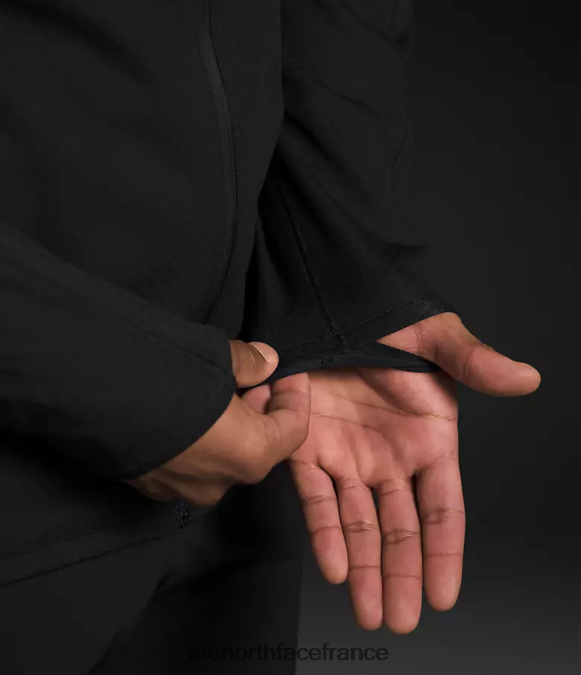 vêtements The North Face Hommes sweat à capuche entièrement zippé Summit Series Futurefleece tnf noir ZPZRD403