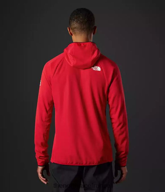 vêtements The North Face Hommes sweat à capuche entièrement zippé Summit Series Futurefleece tnf rouge ZPZRD406
