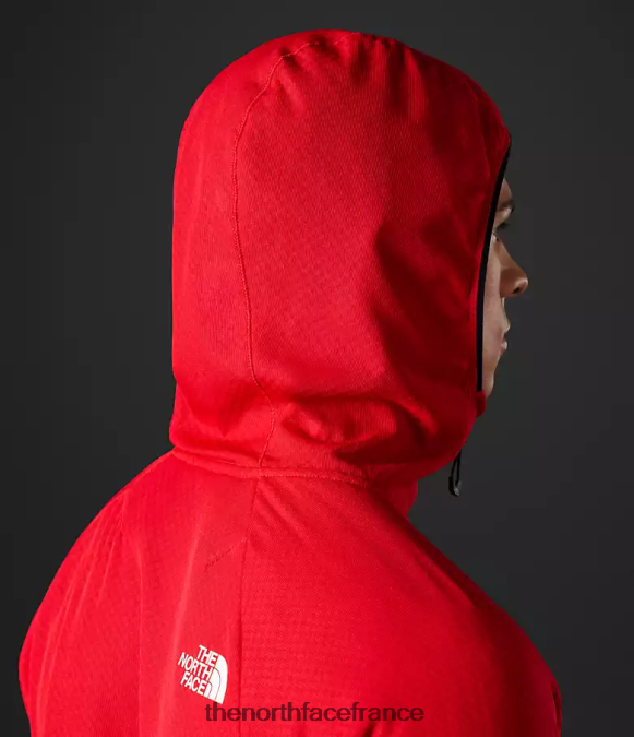 vêtements The North Face Hommes sweat à capuche entièrement zippé Summit Series Futurefleece tnf rouge ZPZRD406