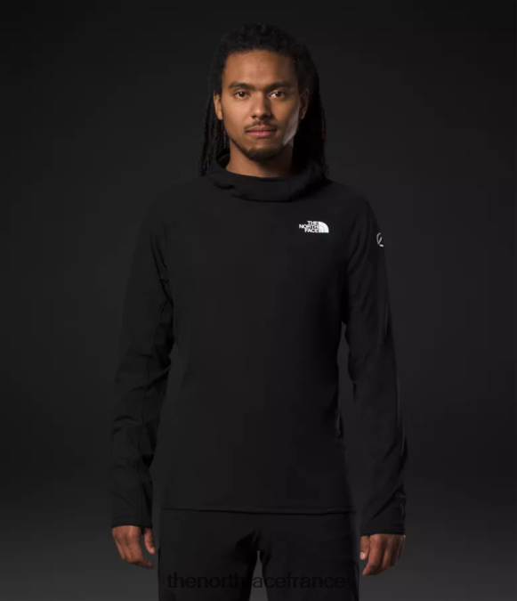 vêtements The North Face Hommes sweat à capuche futurefleece lt de la série summit tnf noir ZPZRD349