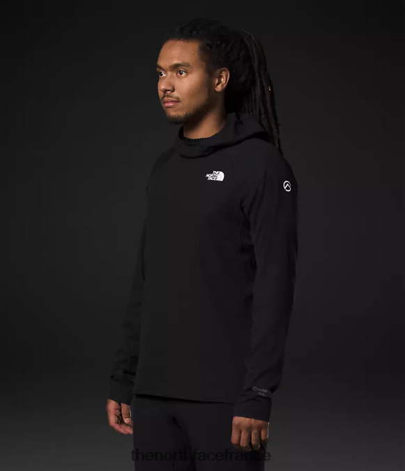 vêtements The North Face Hommes sweat à capuche futurefleece lt de la série summit tnf noir ZPZRD349