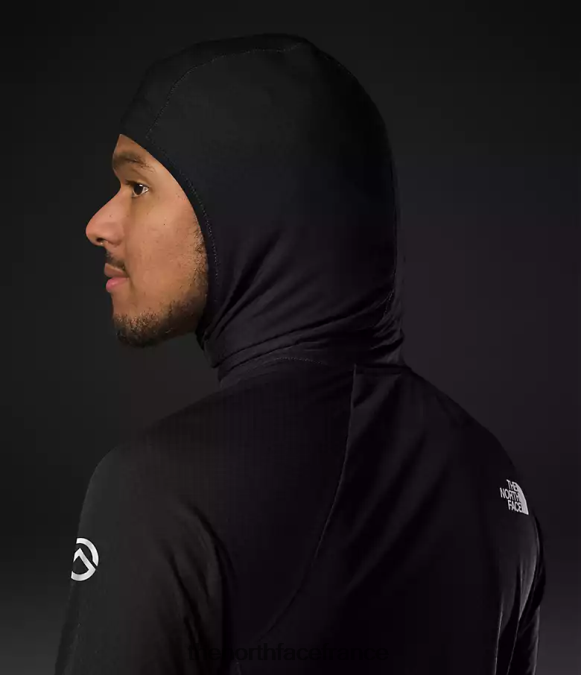 vêtements The North Face Hommes sweat à capuche futurefleece lt de la série summit tnf noir ZPZRD349