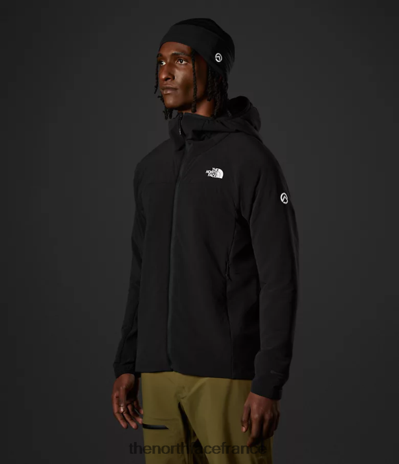 vêtements The North Face Hommes sweat à capuche hybride casaval série summit tnf noir ZPZRD950