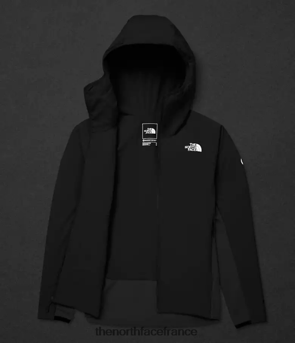 vêtements The North Face Hommes sweat à capuche hybride casaval série summit tnf noir ZPZRD950