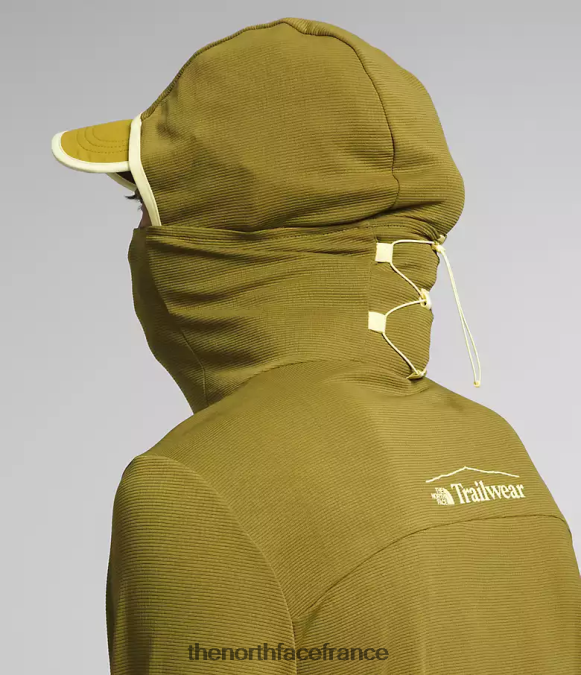 vêtements The North Face Hommes sweat à capuche trailwear cerro alto mousse de soufre ZPZRD550