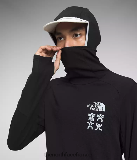 vêtements The North Face Hommes sweat à capuche trailwear cerro alto tnf noir ZPZRD549