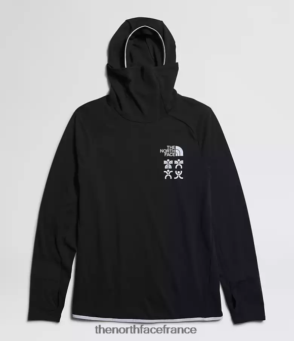 vêtements The North Face Hommes sweat à capuche trailwear cerro alto tnf noir ZPZRD549