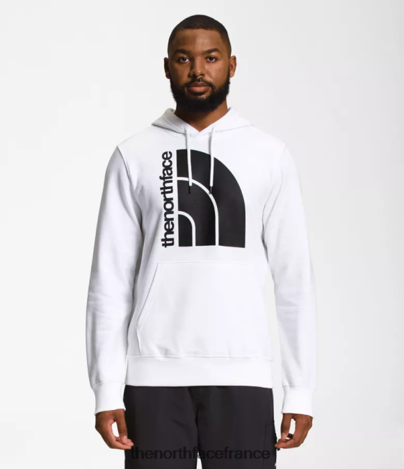 vêtements The North Face Hommes sweat à capuche demi-dôme géant tnf blanc/tnf noir ZPZRD1123