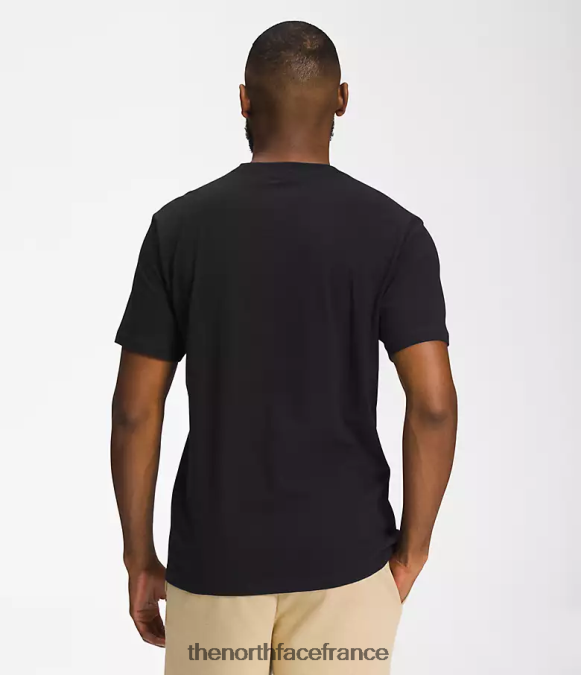 vêtements The North Face Hommes t-shirt demi-dôme à manches courtes tnf noir/tnf blanc ZPZRD1305