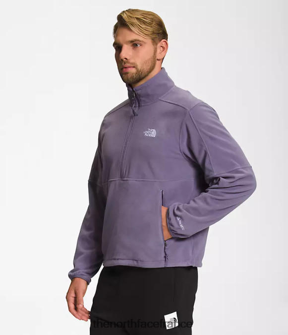 vêtements The North Face Hommes tnf polartec 100 -zip ardoise lunaire ZPZRD301