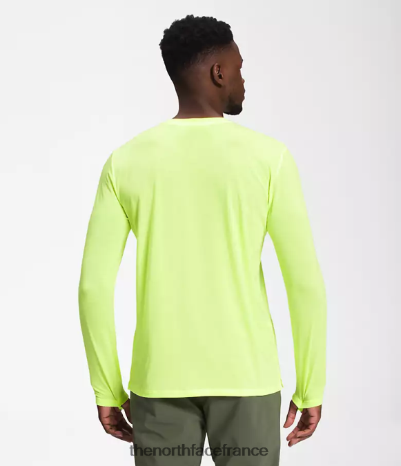 vêtements The North Face Hommes errer à manches longues LED jaune ZPZRD23