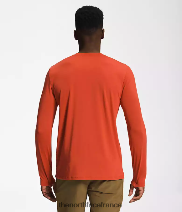 vêtements The North Face Hommes errer à manches longues bronze rouillé ZPZRD24