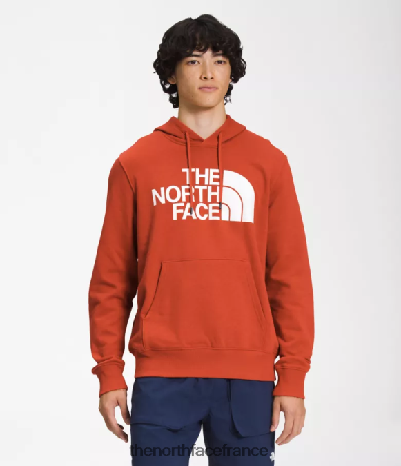 vêtements The North Face Hommes sweat à capuche demi-dôme bronze rouillé ZPZRD112