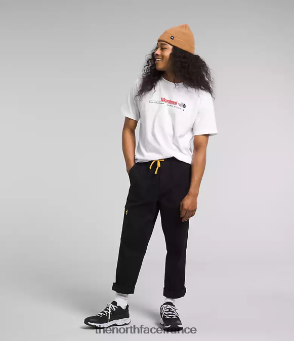 vêtements The North Face Hommes t-shirt de ville à manches courtes tnf blanc/montréal ZPZRD1070