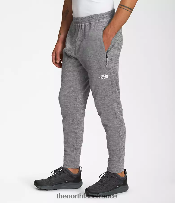 vêtements The North Face Hommes joggers canyonlands tnf gris moyen chiné ZPZRD1007