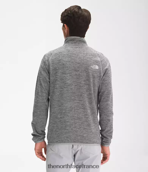 vêtements The North Face Hommes Canyonlands à fermeture éclair intégrale tnf gris moyen chiné ZPZRD952