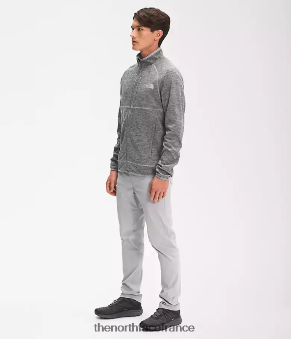 vêtements The North Face Hommes Canyonlands à fermeture éclair intégrale tnf gris moyen chiné ZPZRD952