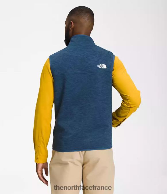 vêtements The North Face Hommes gilet canyonlands bruyère bleue ombragée ZPZRD97