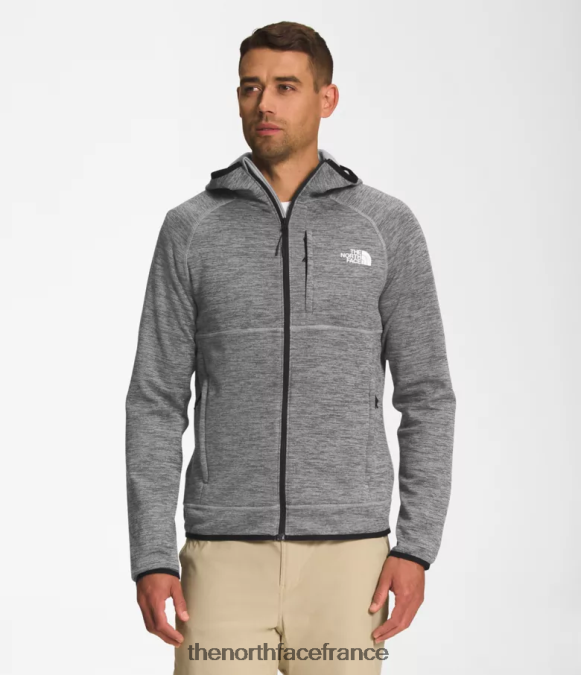 vêtements The North Face Hommes sweat à capuche canyonlands tnf gris moyen chiné ZPZRD922