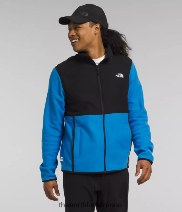 vêtements The North Face Hommes veste alpine polartec 100 bleu optique/noir tnf ZPZRD17