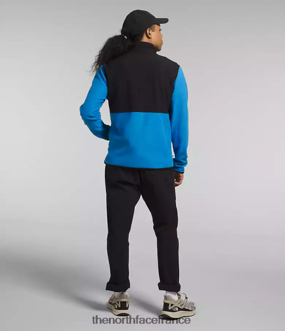 vêtements The North Face Hommes veste alpine polartec 100 bleu optique/noir tnf ZPZRD17