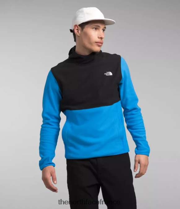 vêtements The North Face Hommes pull alpin polartec 100 bleu optique/noir tnf ZPZRD119
