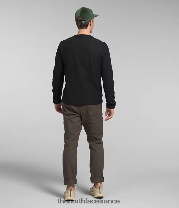 vêtements The North Face Hommes équipage alpin polartec 100 tnf noir ZPZRD207