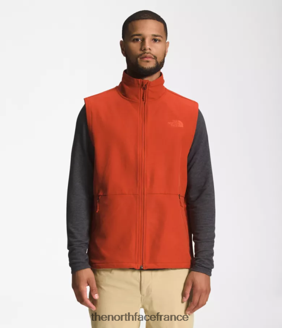 vêtements The North Face Hommes gilet softshell camden bronze rouillé bruyère foncée ZPZRD646
