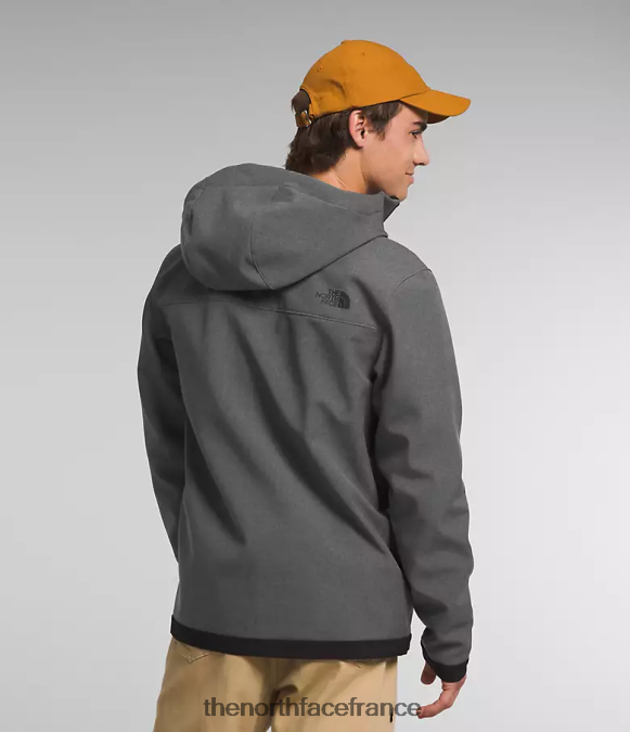 vêtements The North Face Hommes sweat à capuche apex bionic 3 tnf gris foncé chiné ZPZRD995