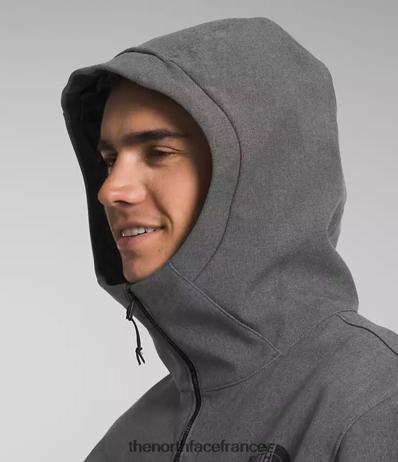 vêtements The North Face Hommes sweat à capuche apex bionic 3 tnf gris foncé chiné ZPZRD995