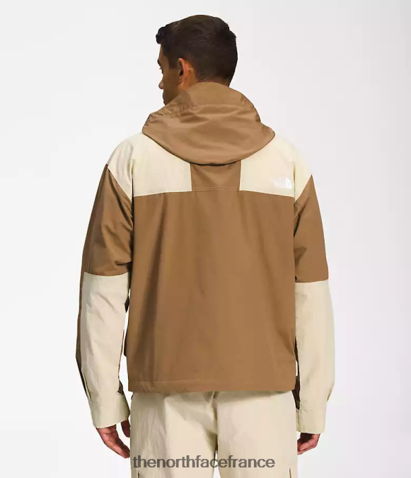 vêtements The North Face Hommes Veste de montagne 86 low-fi hi-tek brun utilitaire/gravier ZPZRD204