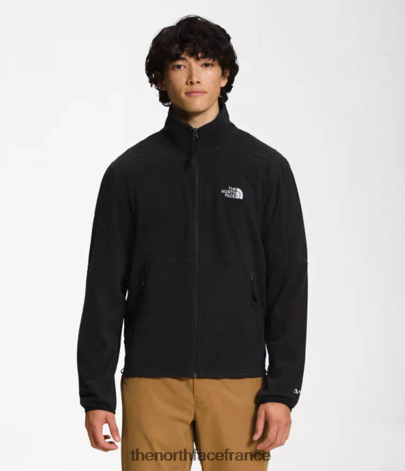 vêtements The North Face Hommes tnf polartec 100 zip intégral tnf noir ZPZRD485