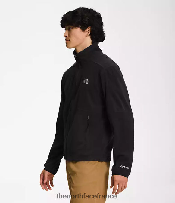 vêtements The North Face Hommes tnf polartec 100 zip intégral tnf noir ZPZRD485